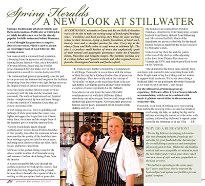 Peninsula Wine Country - Page 20