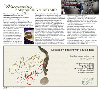 Peninsula Wine Country - Page 30