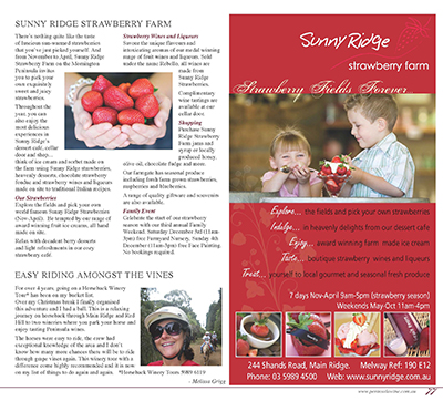 Peninsula Wine Country - Page 77
