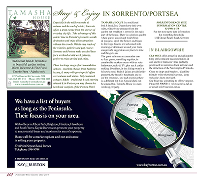 Peninsula Wine Country - Page 112