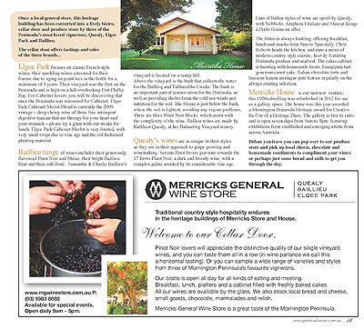 Peninsula Wine Country - Page 31